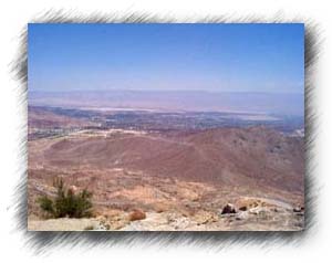 Palm Springs from the hills